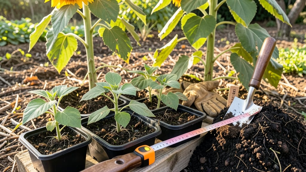 Mammoth Sunflower Spacing: Proven Planting Layouts for Maximum Height and Stability