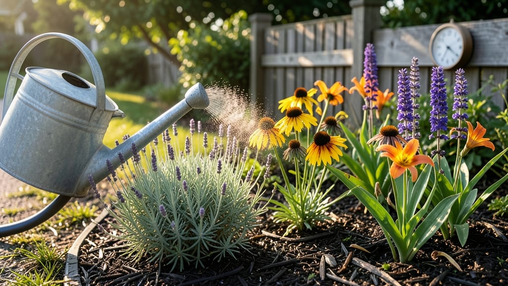 Best Time to Water Flower Beds: Morning Routine for Deep Root Growth