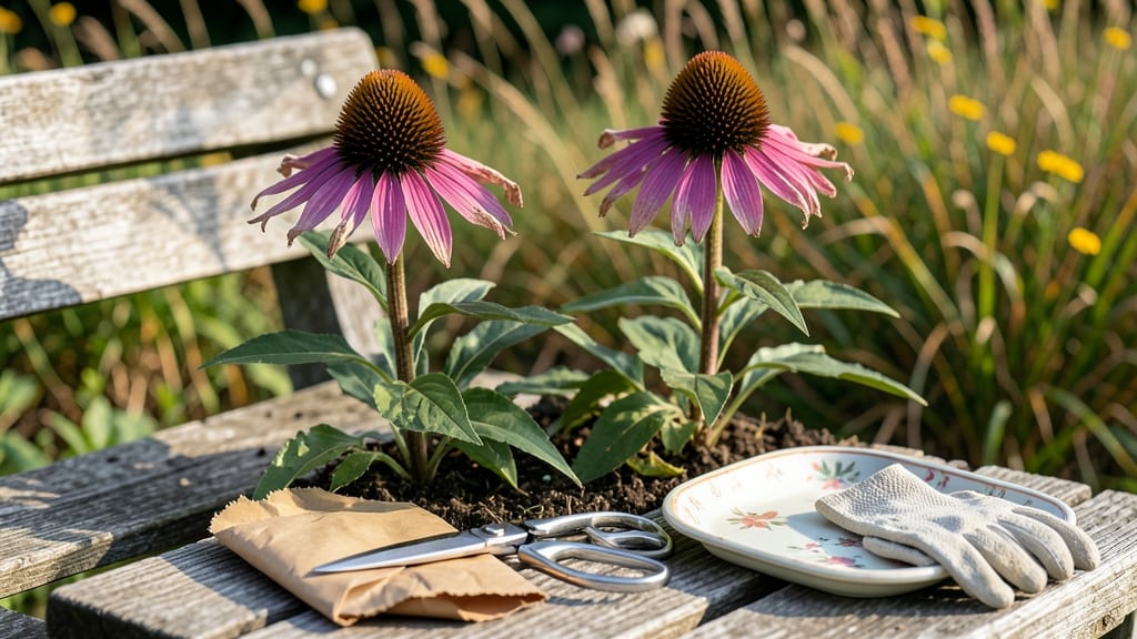How to Harvest Purple Coneflower Seeds: When and How to Collect Viable Seed Heads