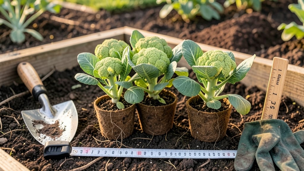 How Far Apart to Plant Cauliflower: Spacing Rules for Optimal Head Growth