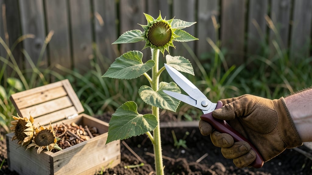 When Should I Cut My Sunflower Heads Off: Prevent Seed Spread & Boost Next Year’s Growth