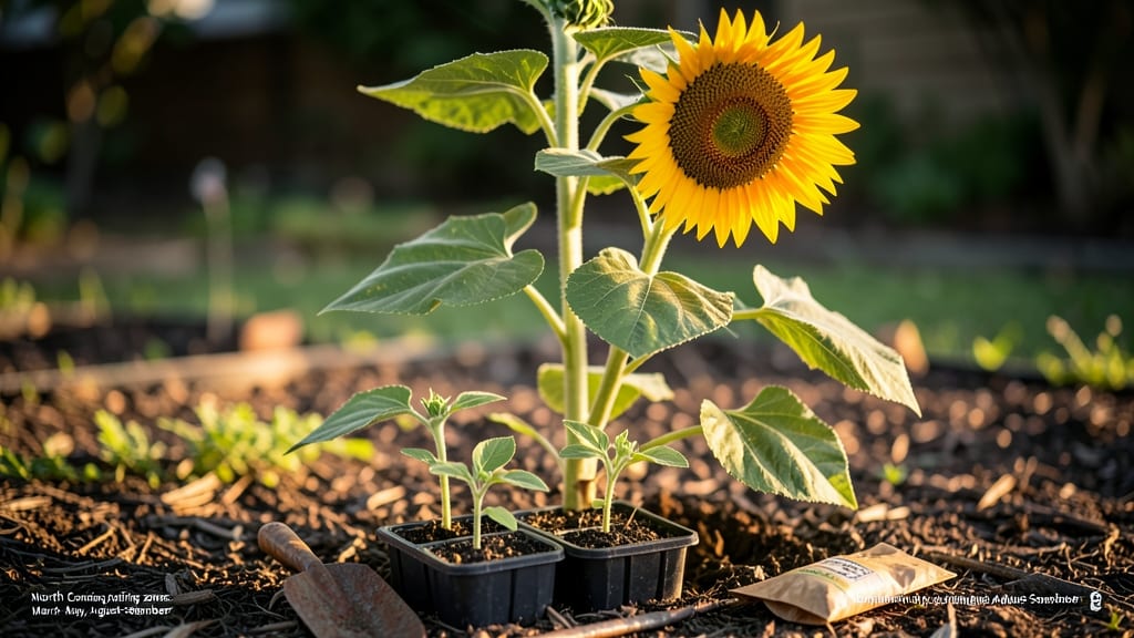 When to Plant Sunflowers in North Carolina: Soil Temps and Frost-Free Deadlines by Zone