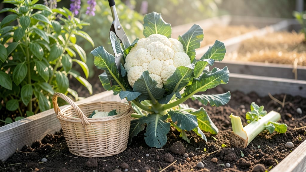 Harvest Time for Cauliflower: When to Pick for Tightest Curds & Avoid Bolting