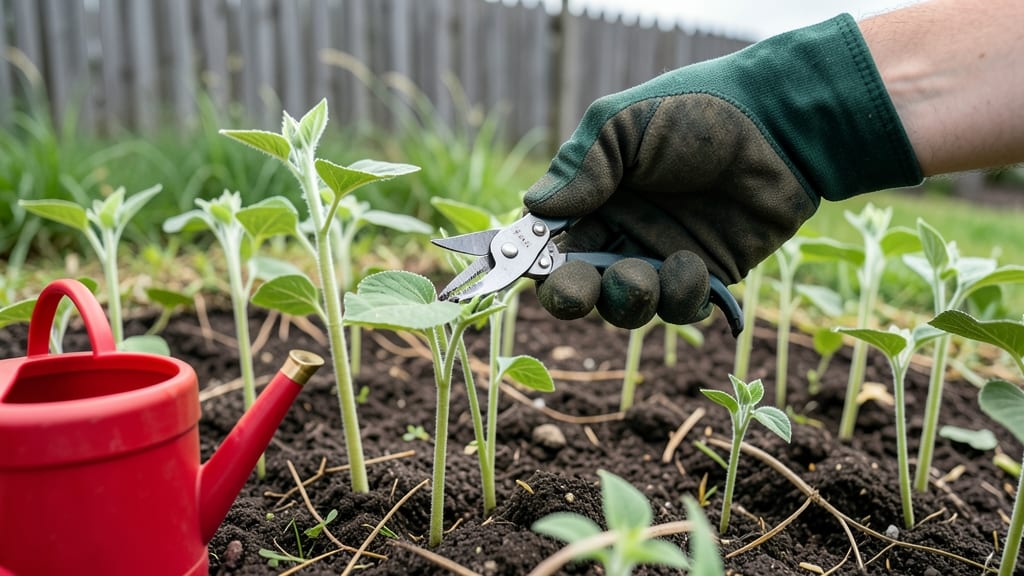 When to Thin Sunflower Seedlings: 3 Critical Stages for Stronger Stems