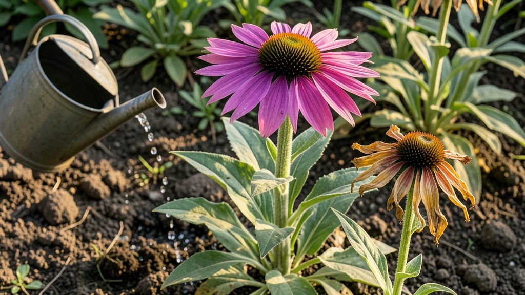 Do Coneflowers Need a Lot of Water: Drought-Tolerant Care Secrets for Thriving Plants