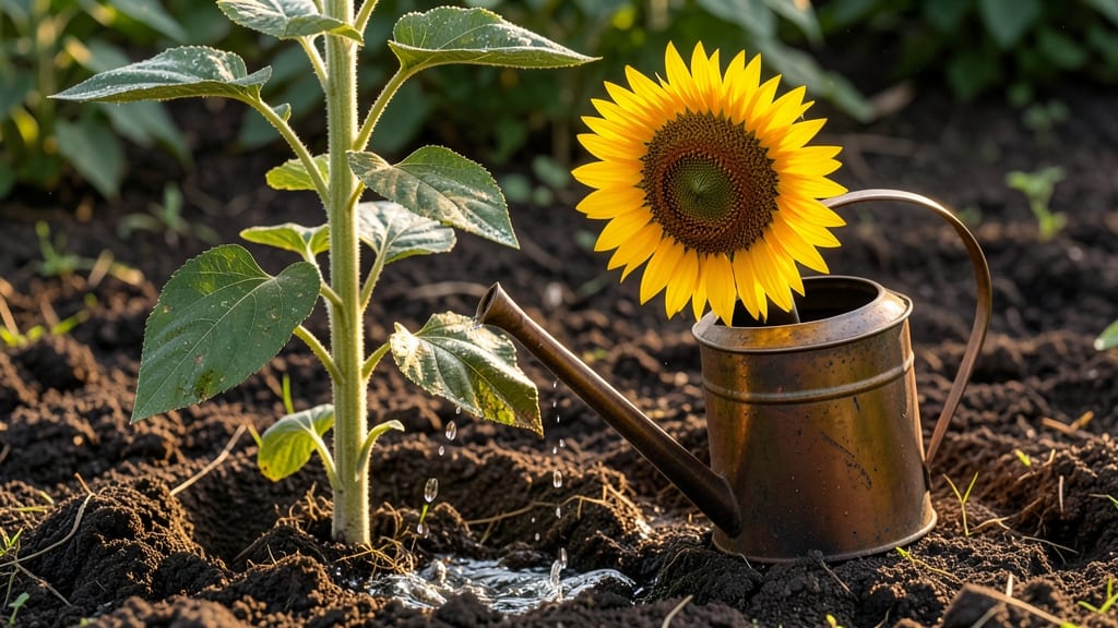 How Often to Water Sunflowers: Soil Check Method for Thriving Plants