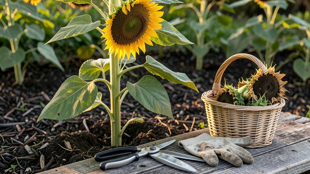 When to Cut Sunflower Heads: 3 Key Stages for Seed Saving & Regrowth