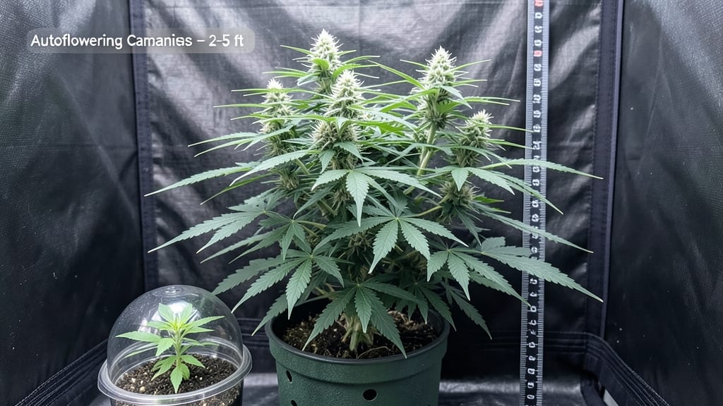 How Tall Do Autoflowering Plants Grow: Variety-Specific Heights Revealed