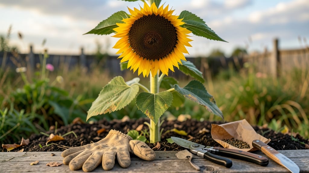When to Harvest Sunflower Seeds: Seed-Head Color & Snap Test Guide