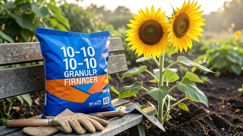 Sunflower Fertilizer 10-10-10: When & How to Apply for Towering Blooms
