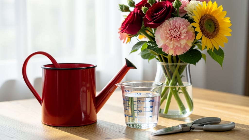 How Much Water Do Flowers Need in a Vase: Daily Refresh Tricks for Lasting Freshness