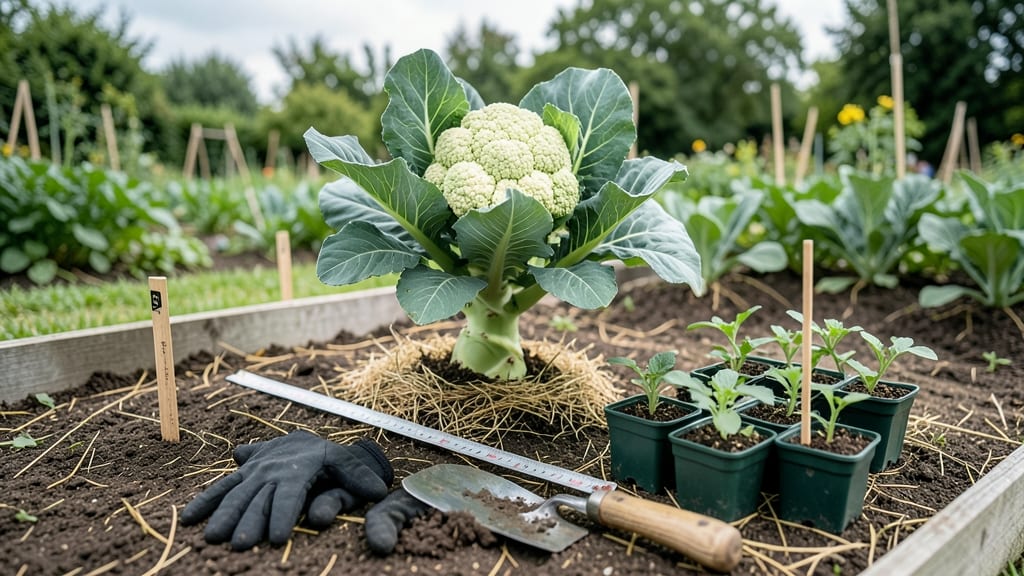 Spacing Cauliflower Plants: Pro Tips for Optimal Airflow and Growth